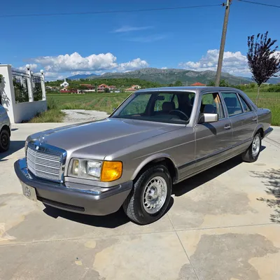 Mercedes-Benz S-class 1985 në shitje