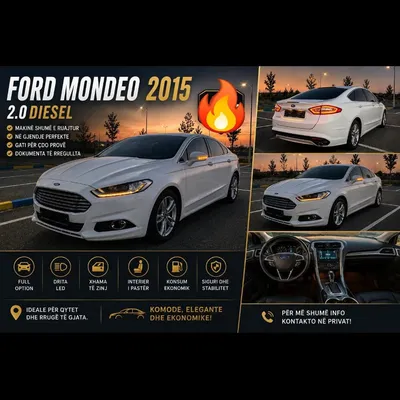 Ford Mondeo 2015 në shitje