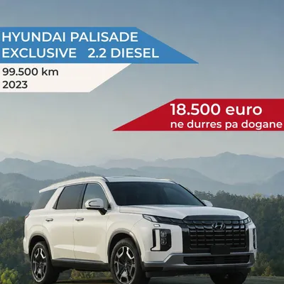 Hyundai Palisade 2023 në shitje