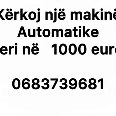 Audi A3 2001 në shitje