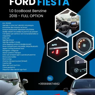 Ford Fiesta 2018 në shitje