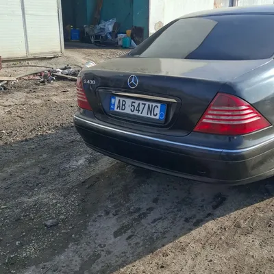 Mercedes-Benz S-class 2001 në shitje