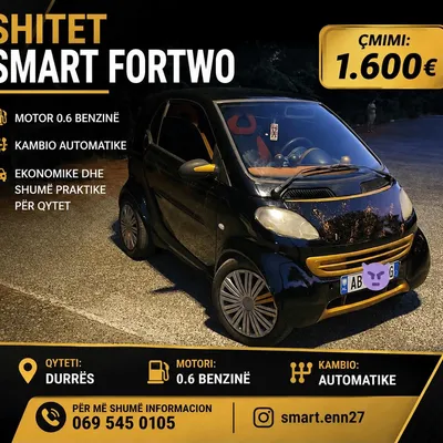 Smart Fortwo 2001 në shitje