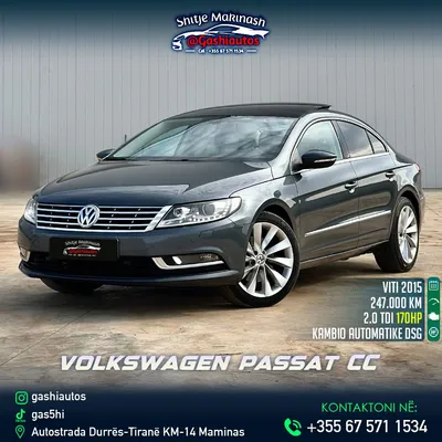 Volkswagen Passat CC 2015 në shitje