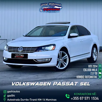 Volkswagen Passat 2014 në shitje