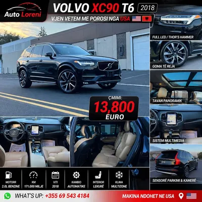 Volvo XC90 2018 në shitje