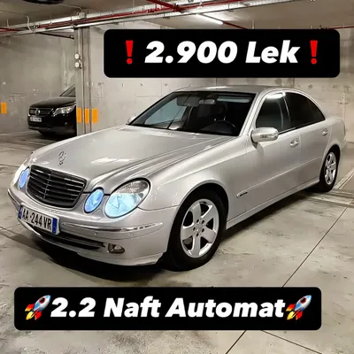Mercedes-Benz E-class 2002 në shitje