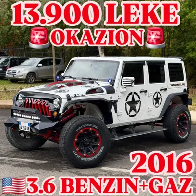Jeep Wrangler 2016 në shitje